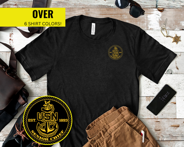 Navy Senior Chief T-Shirt - Gold Collection